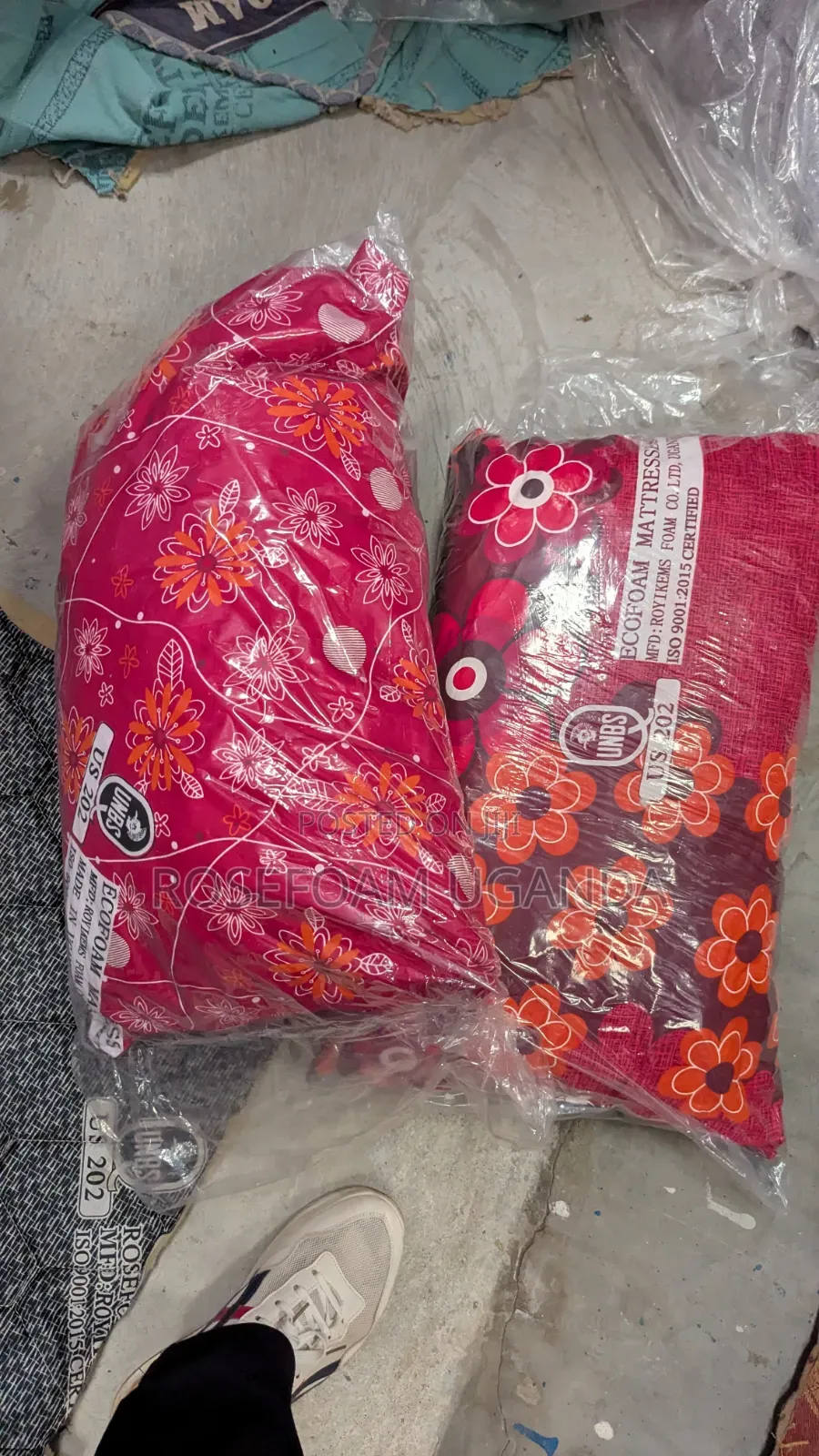 Rosefoam Foam Pillows