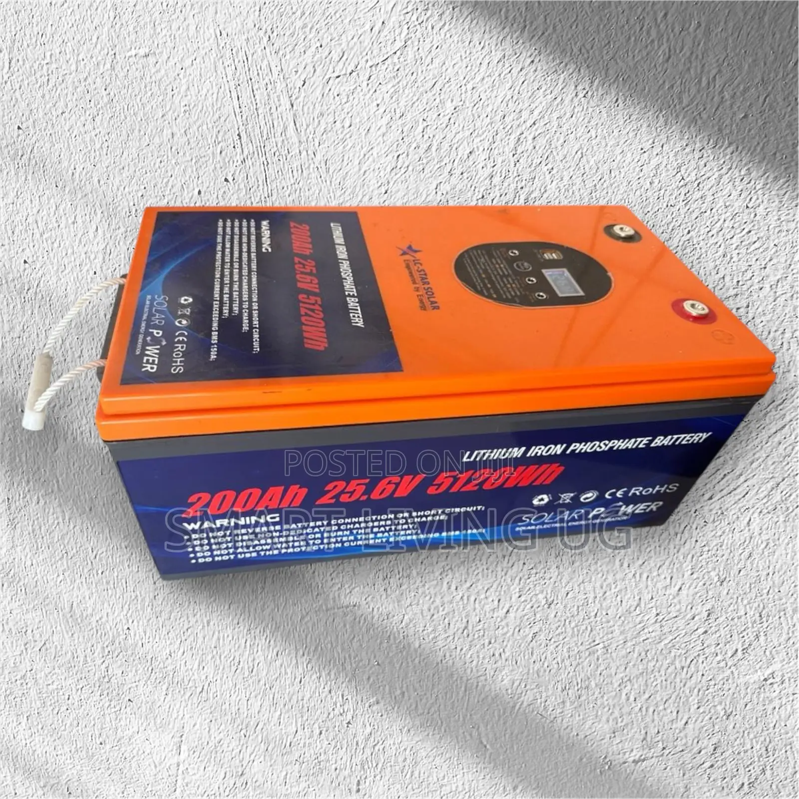 200Ah LiFePO4 LC Star Battery – Efficient & Durable