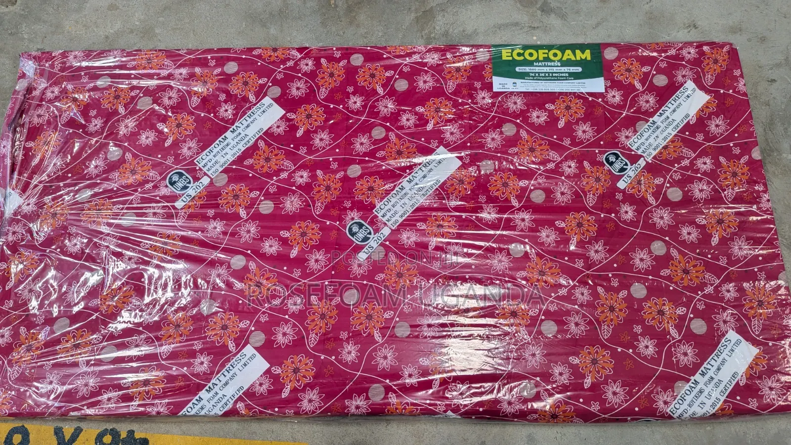 Rosefoam Mattress 3 Inches