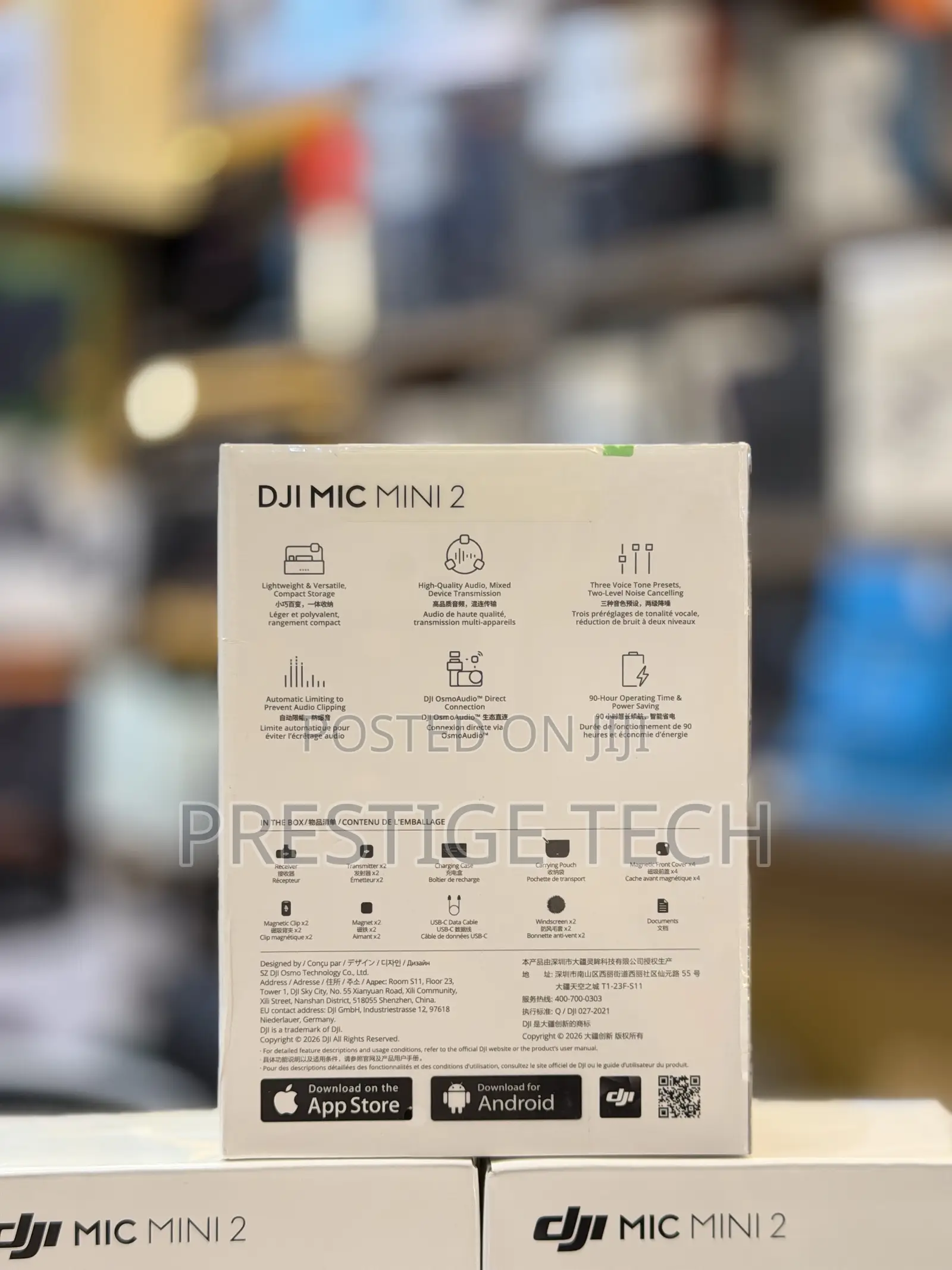 Dji Mic Mini 2 Combo for Type C Devices, Smart Phones