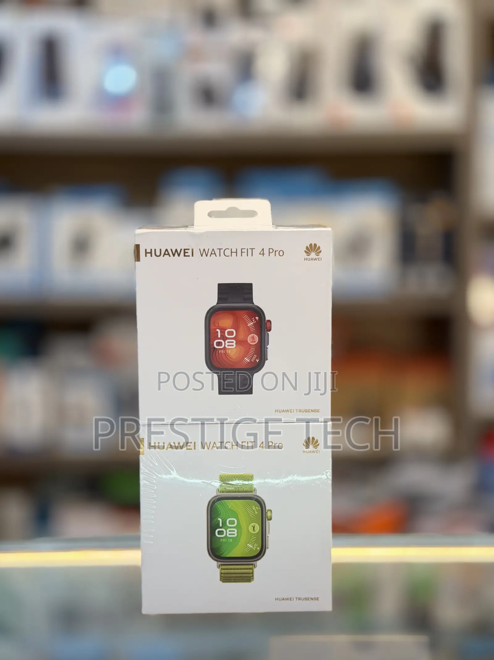 Huawei Watch Fit 4 Pro Smart Watch, 1.82” Display, Sapphire Glass