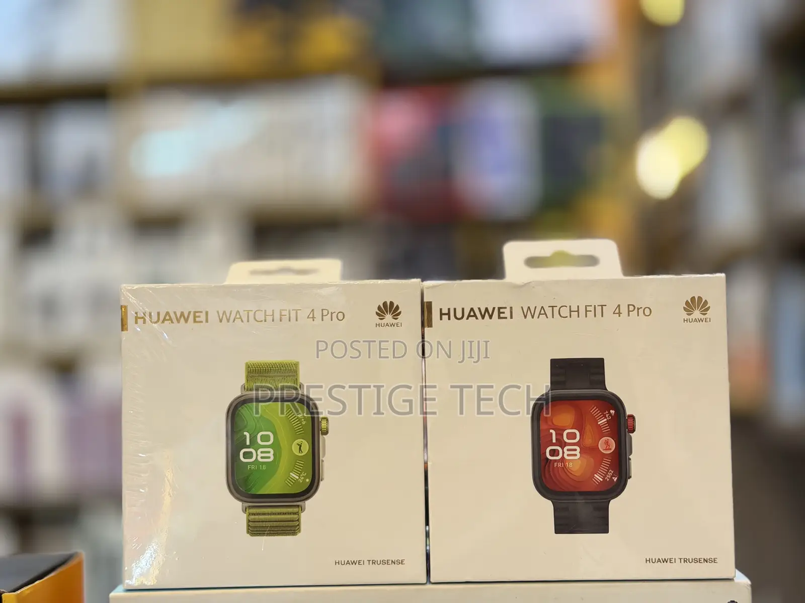 Huawei Watch Fit 4 Pro Smart Watch, 1.82” Display, Sapphire Glass