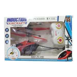Induction Flying Helicopter Toy for Kids - Remote Control