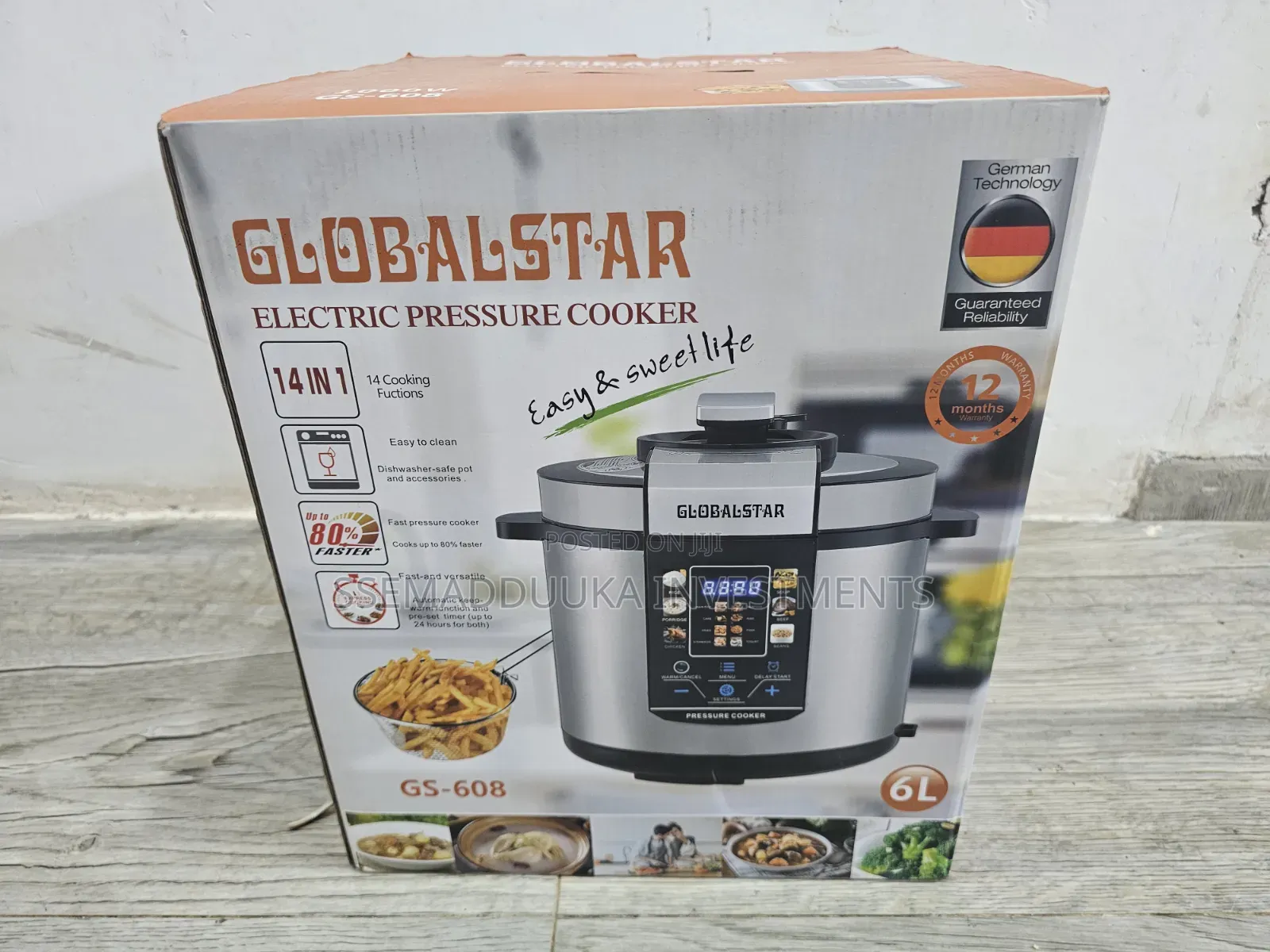 Globalstar GS -608 14in1 Electric Pressure Cooker