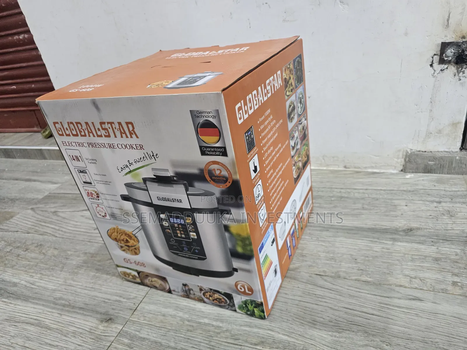 Globalstar GS -608 14in1 Electric Pressure Cooker
