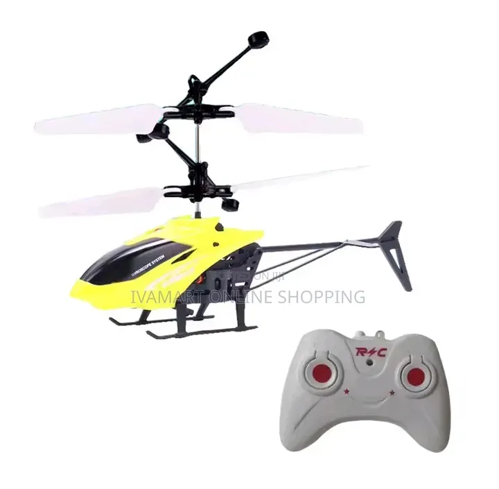 Induction Flying Helicopter Toy for Kids - Remote Control