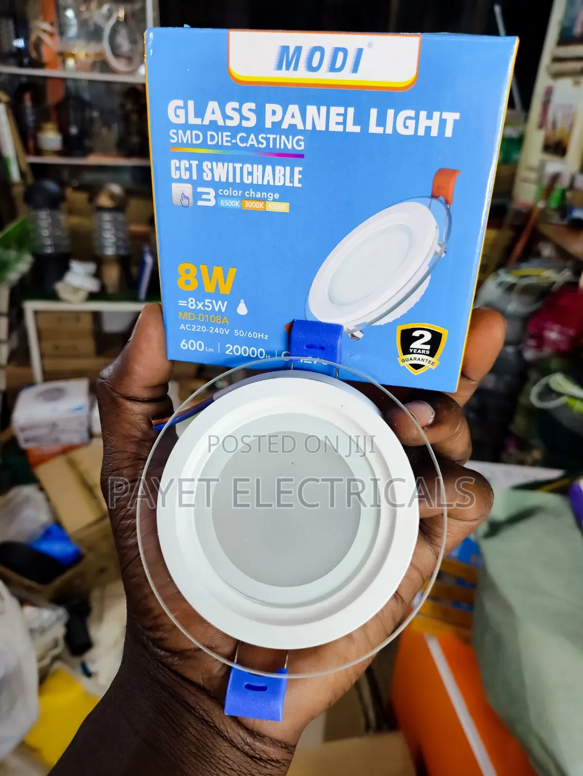 Modi LED Glass Panel Spotlight