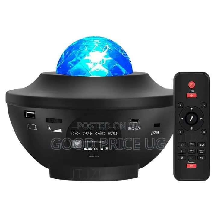 Multi-Functional LED Starry Sky and Ocean Wave Projector