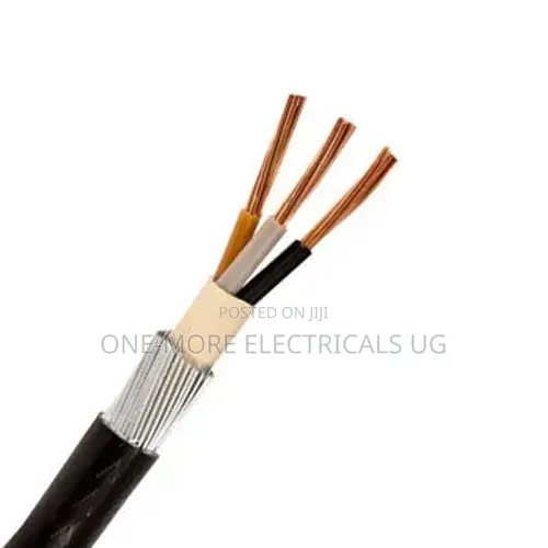Armoured Underground Cable 4mm/3cores Pure Copper.