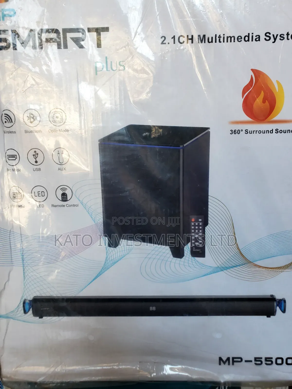Smartplus Mp-5500 2.1ch Sound Bar