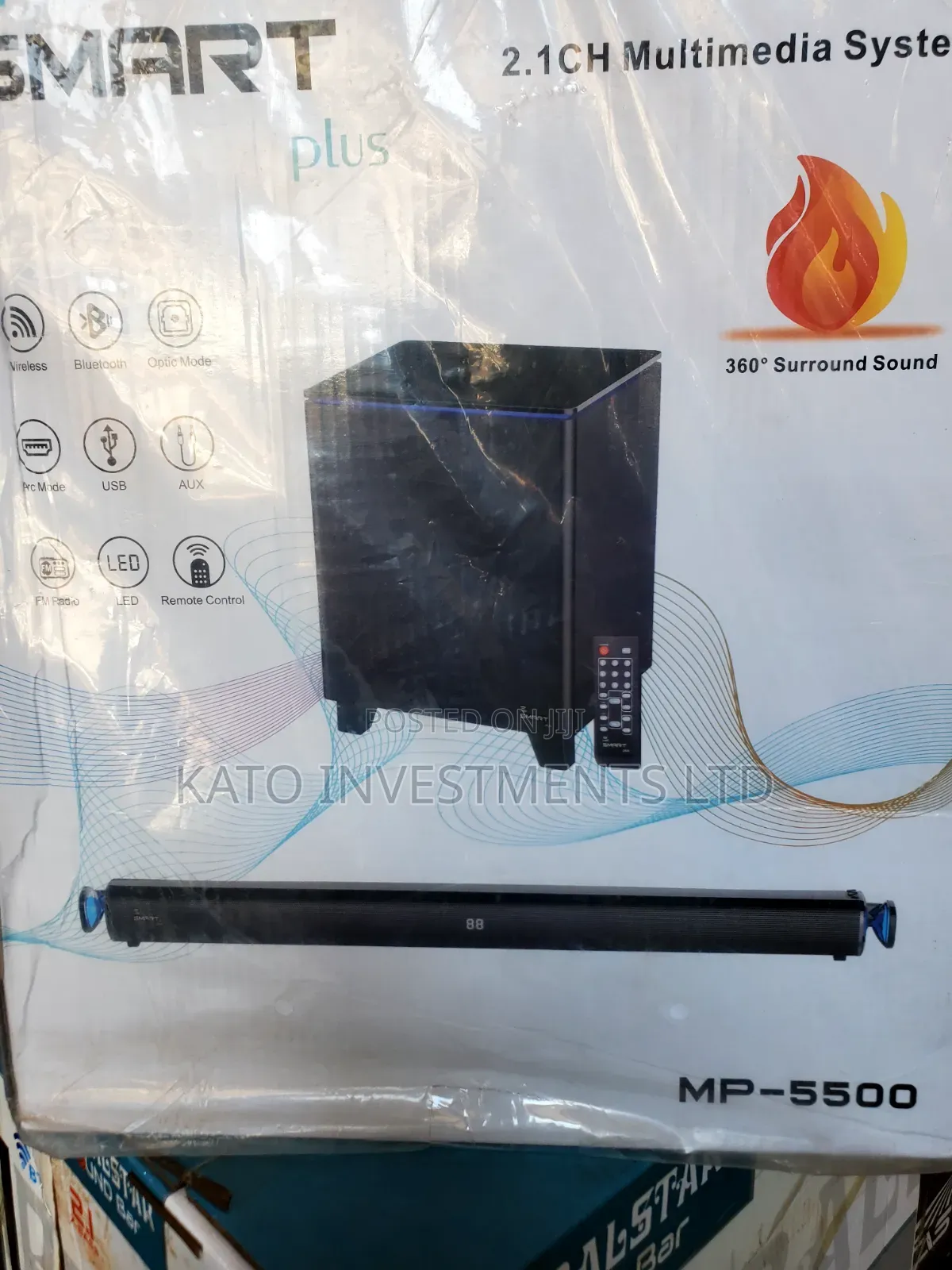 Smartplus Mp-5500 2.1ch Sound Bar