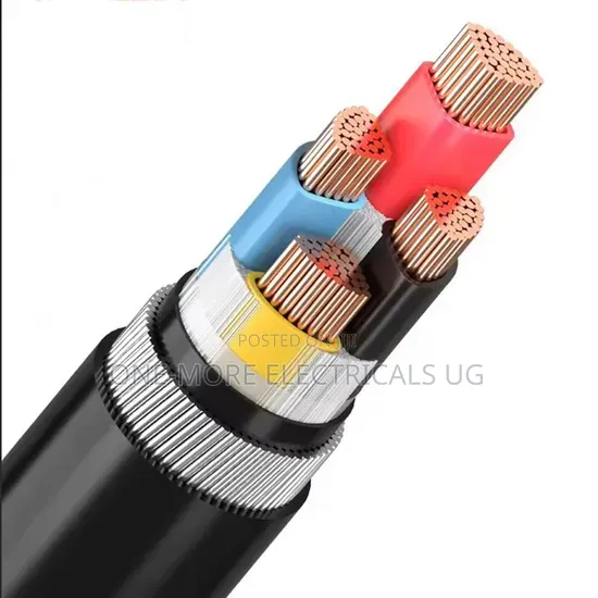 Pure Copper Armoured Cable 25mm/4cores.