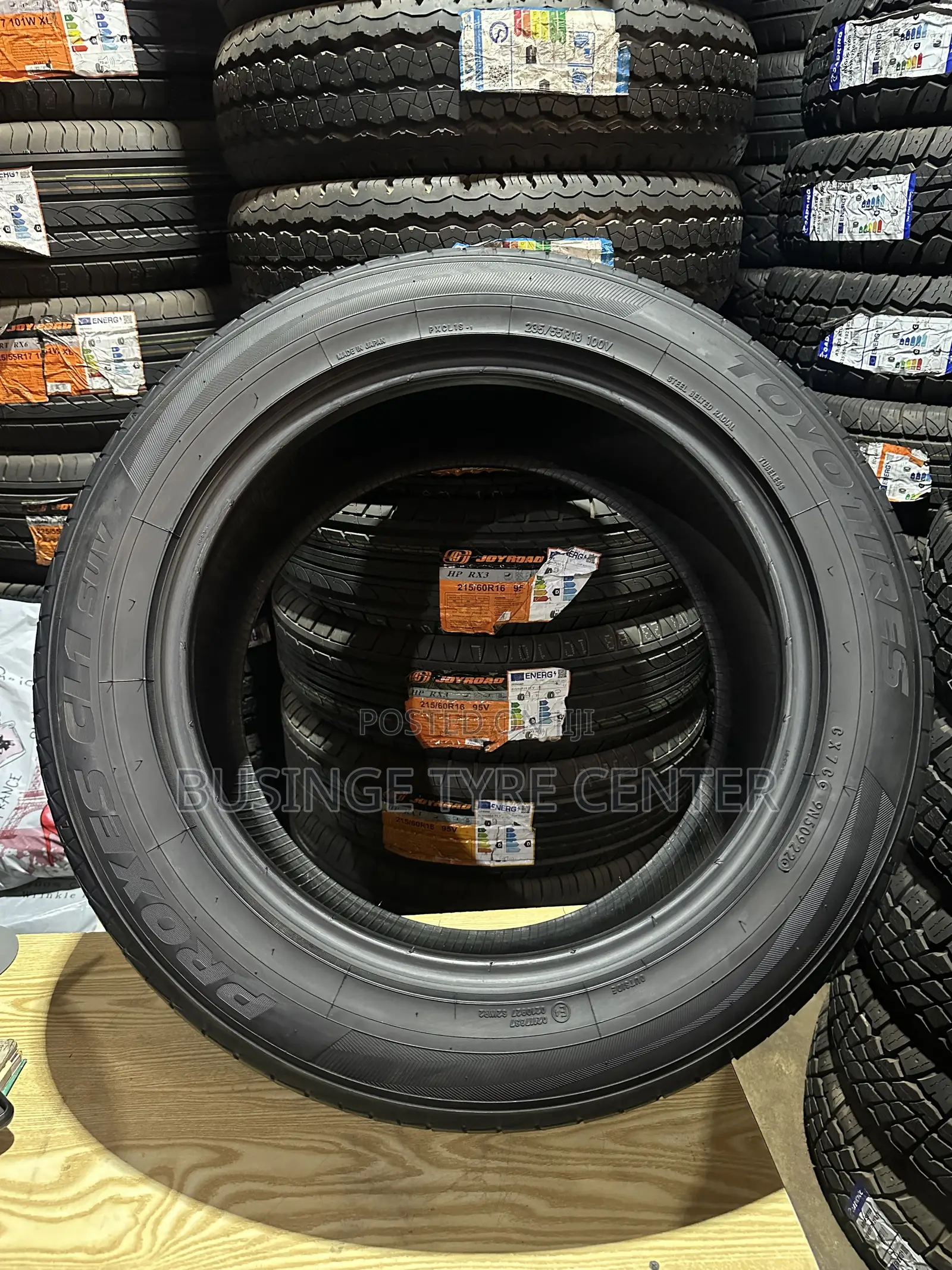 235/55r18 Toyo Tyres Japan Foreign Used Good Condition