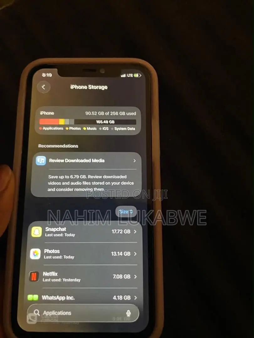 Apple iPhone X 256 GB Black
