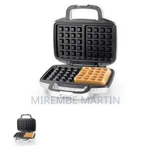 Saachi Modern Dual-Square Waffle Maker