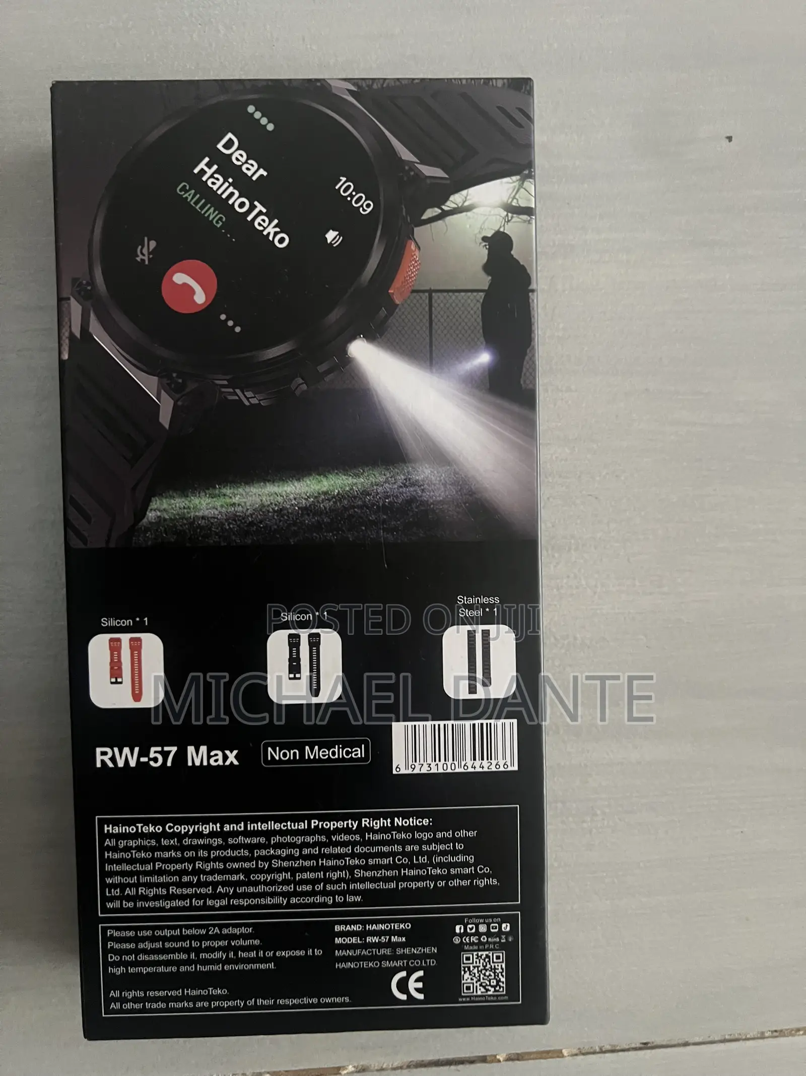 Haino Teko Rw-57 Max Smart Watch