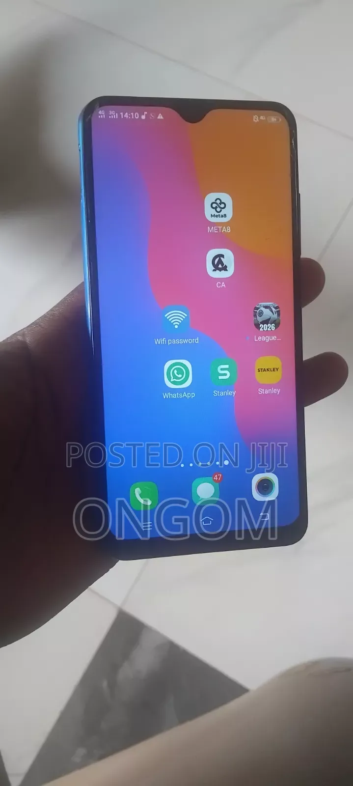 Vivo Y93 128 GB Blue