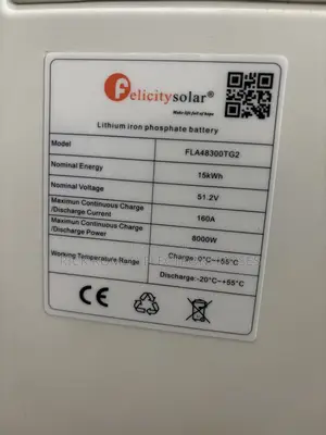 15kwh 48v Felicity Lithium Battery