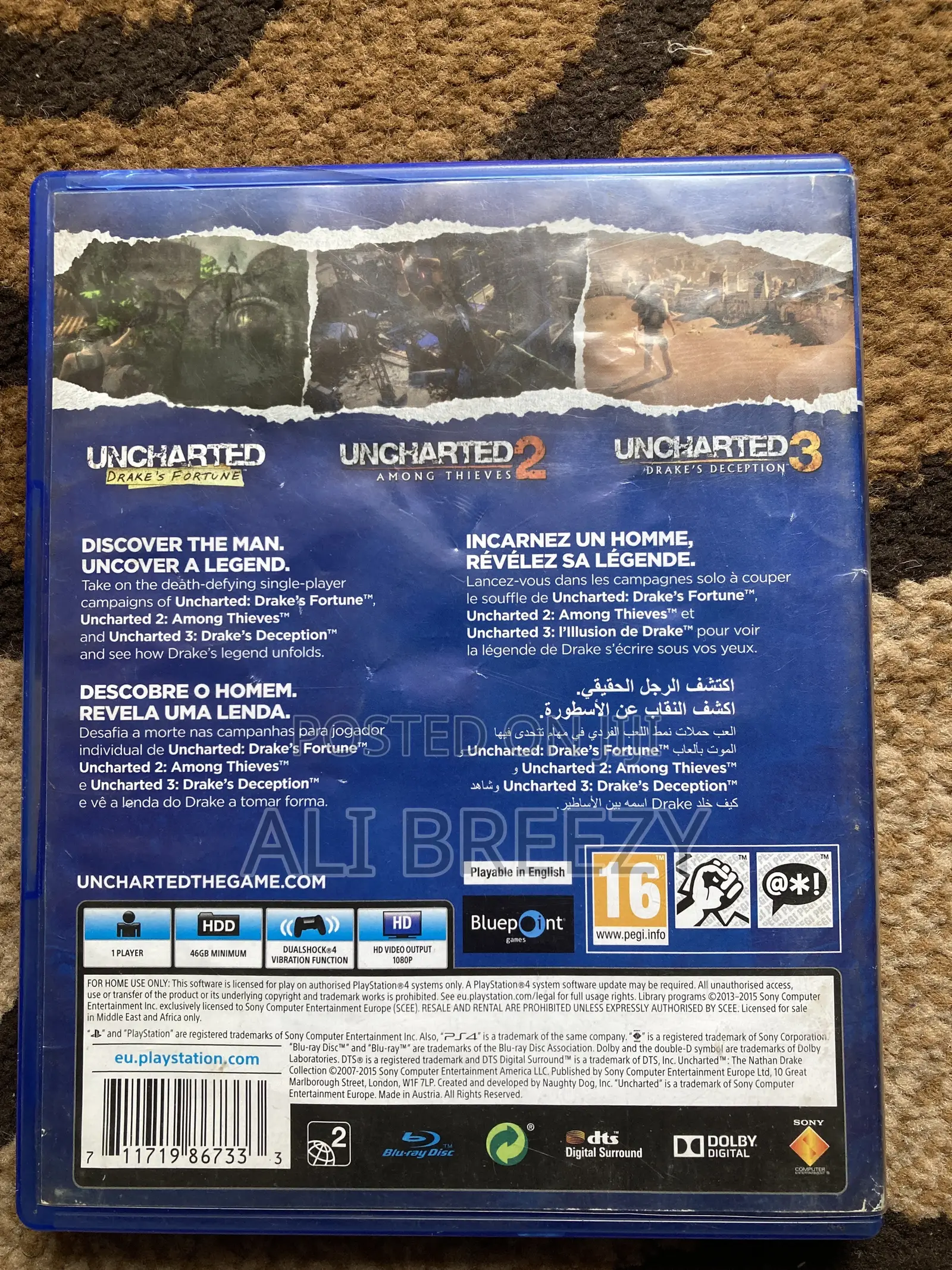 Uncharted the Nathan Drake Collection