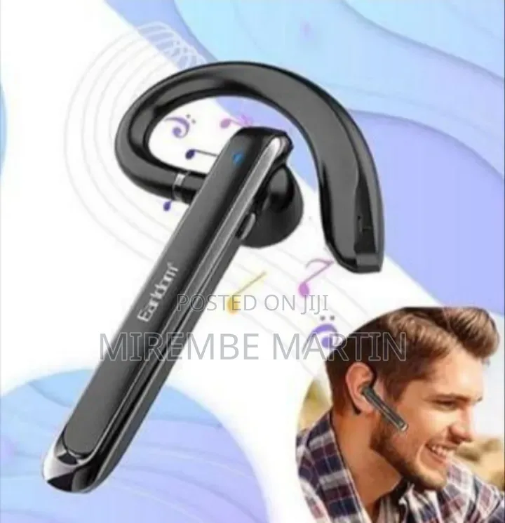 Earldom Single Bluetooth Headset With Over-Ear Design