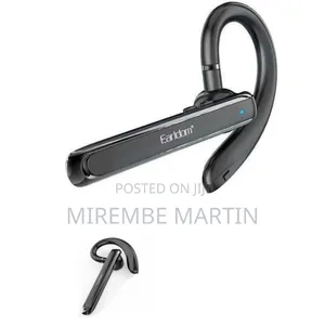Earldom Single Bluetooth Headset With Over-Ear Design