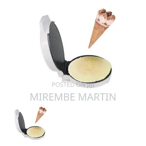 Electric Ice Cream Cone and Waffle Roll Maker