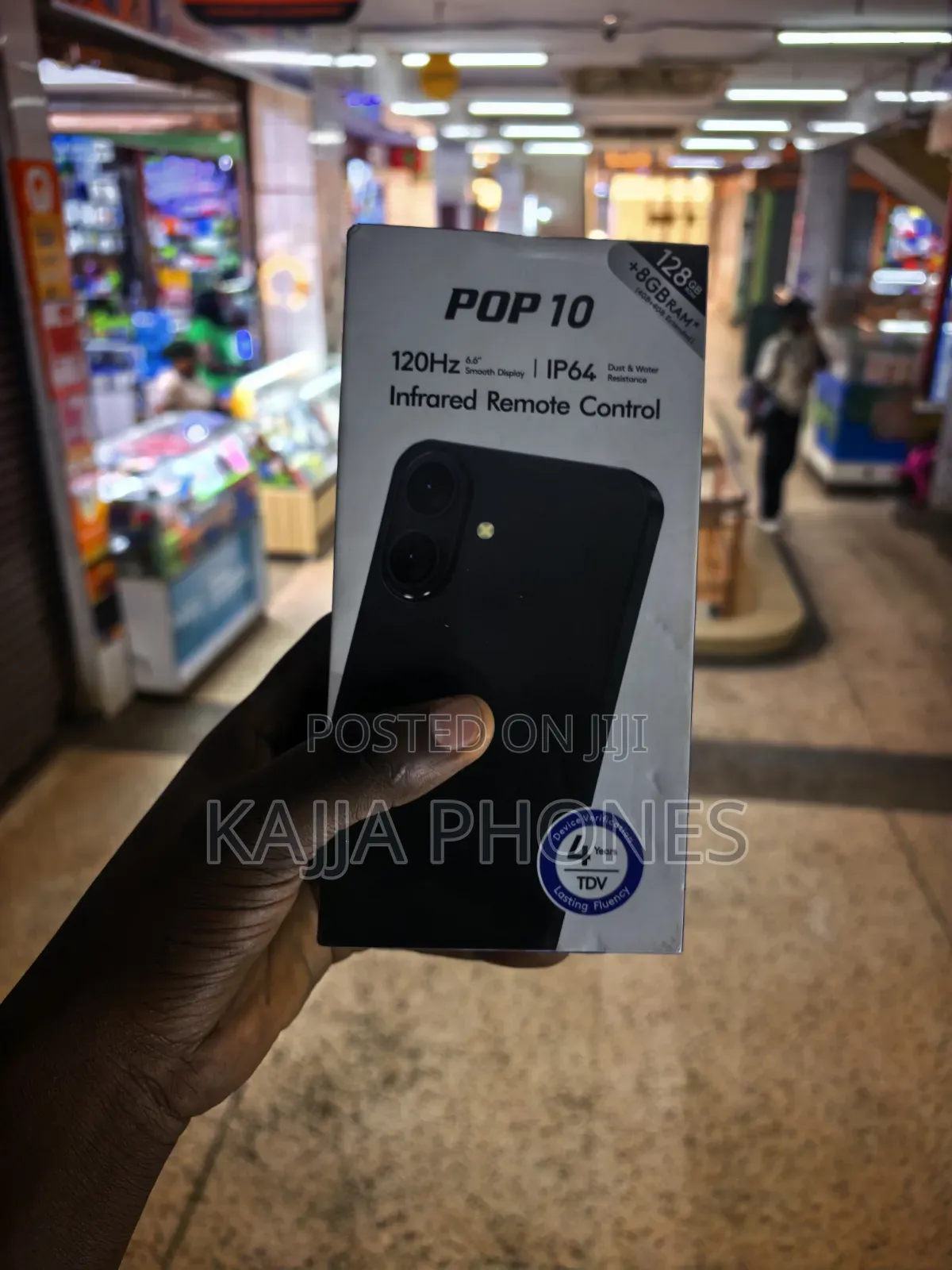 New Tecno Pop 10 128 GB Black