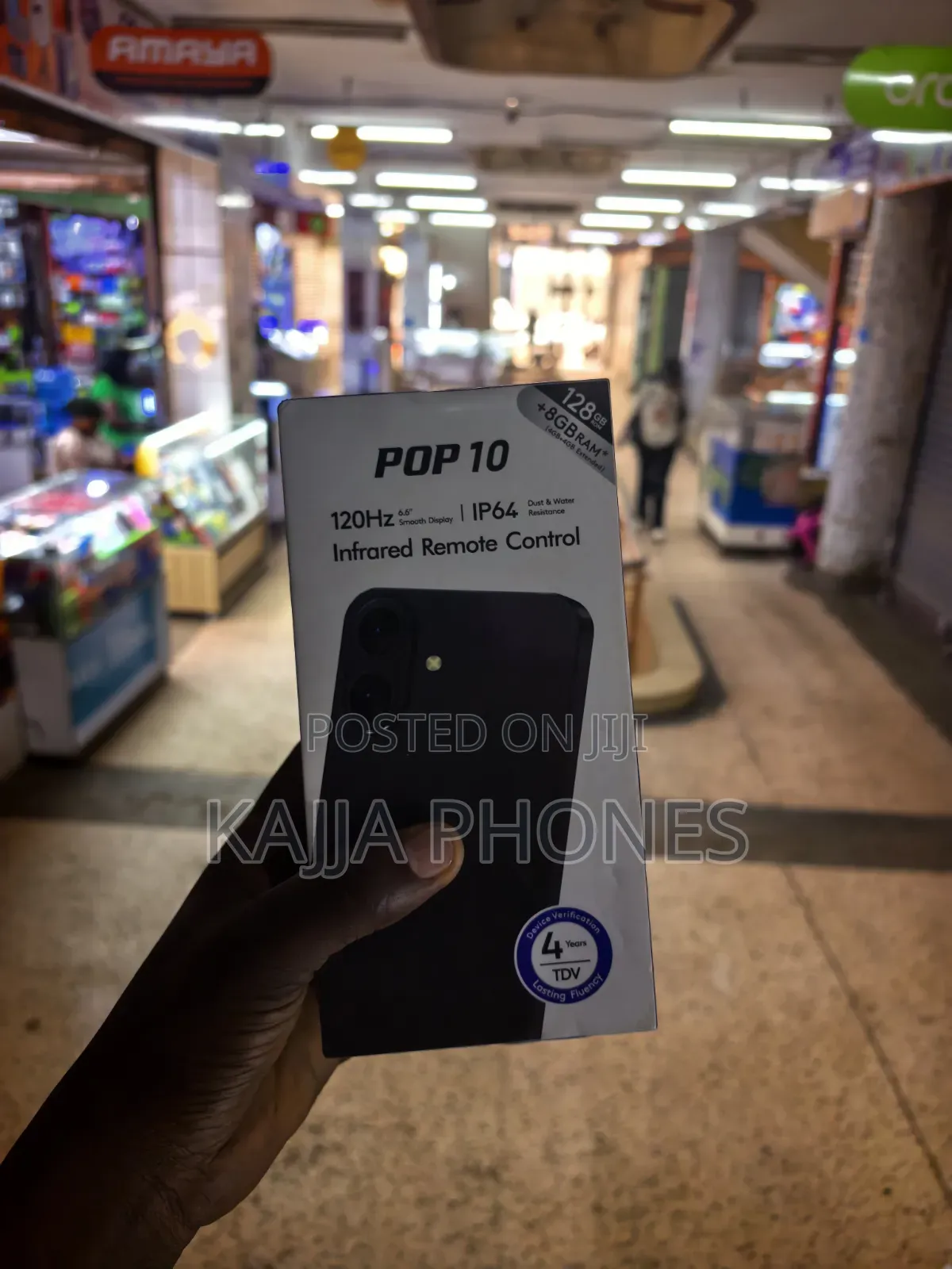 New Tecno Pop 10 128 GB Black