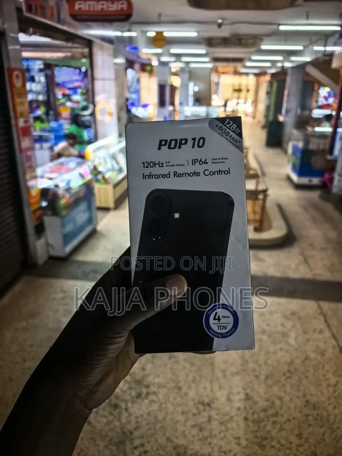 New Tecno Pop 10 128 GB Black