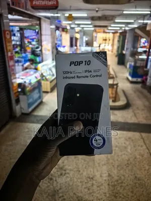 New Tecno Pop 10 128 GB Black