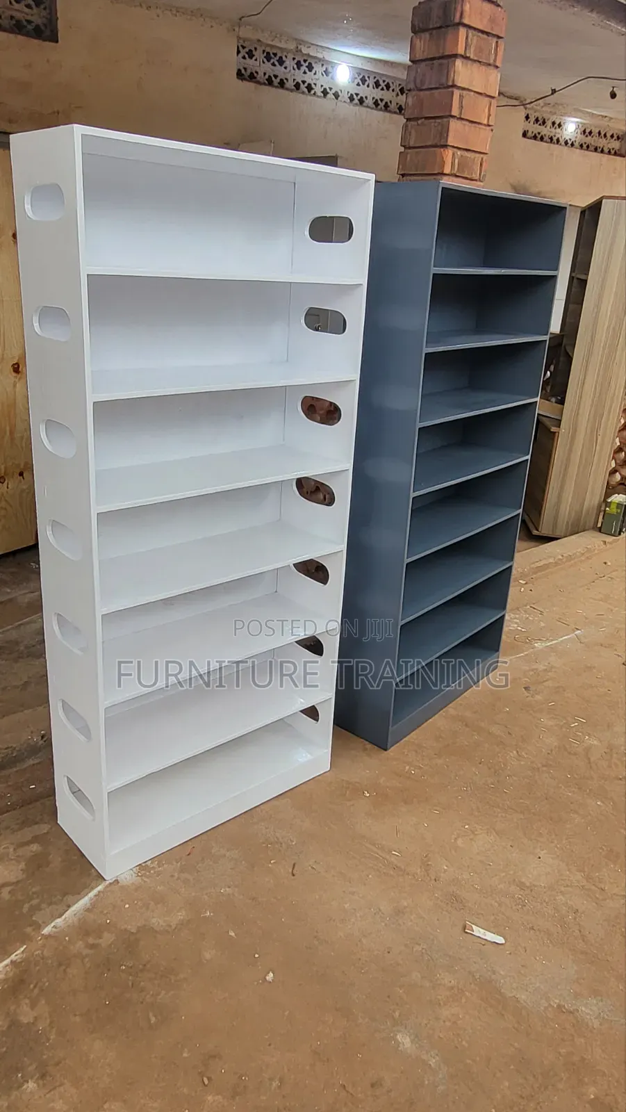 White and Gray Shoestand Available Both Now