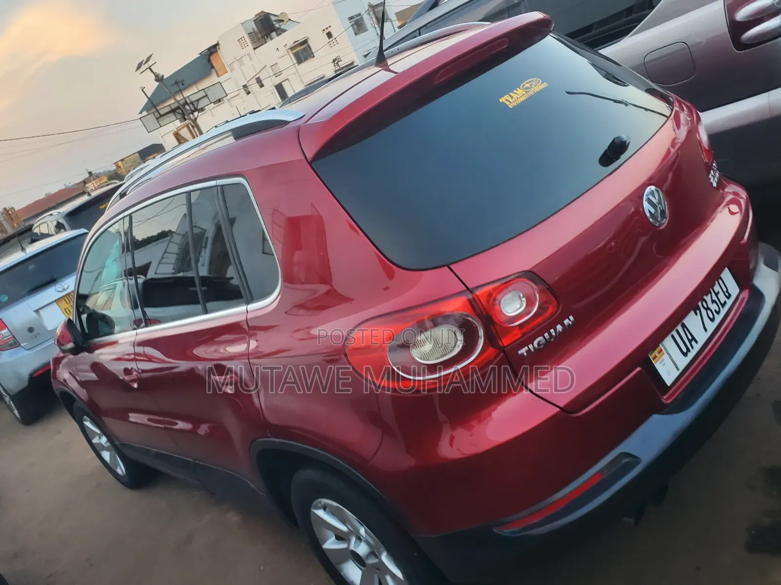 Volkswagen Tiguan 2012 Red