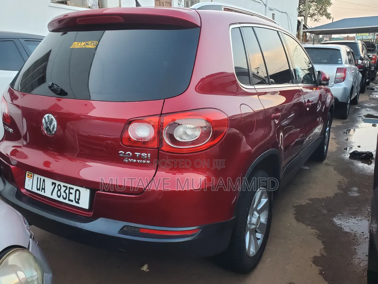 Volkswagen Tiguan 2012 Red