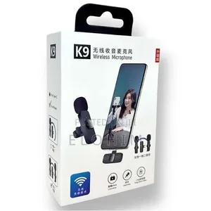 Dual Wireless Mic Clip-on Plug Play Microphone 10hrs Battery,