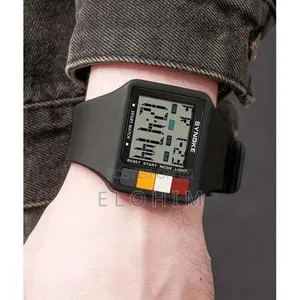 Men Digital Watch Night Light Stopwatch Calendar Alarm 50M Waterproof