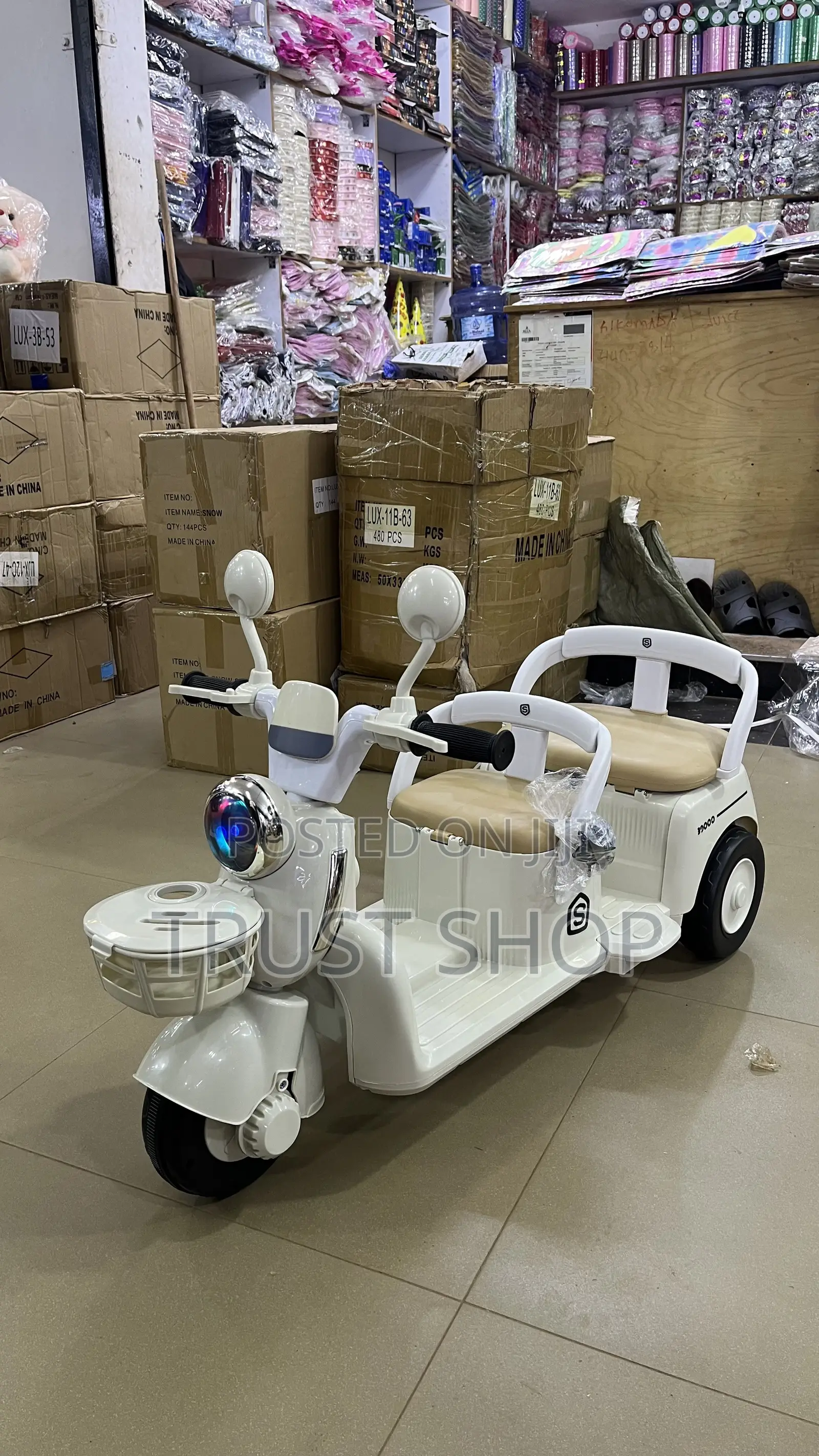 Electric Twin Scooter