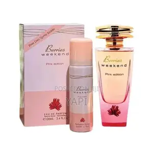 Fragrance World Berries Weekend Pink Edition With a Deodorant, 100ml
