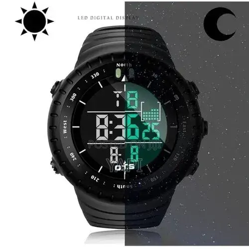 Watch Digital Wristwatch Durable Waterproof for Men