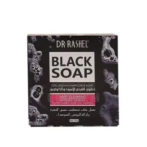 Dr Rashell Charcoal Black Soap Deep Cleansing Facial Soap Tighten
