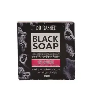 Dr Rashell Charcoal Black Soap Deep Cleansing Facial Soap Tighten