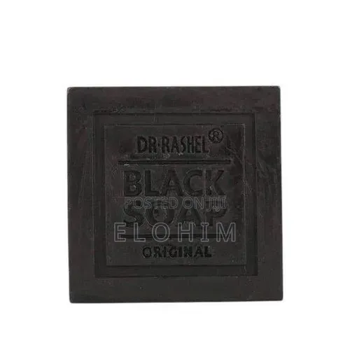 Dr Rashell Charcoal Black Soap Deep Cleansing Facial Soap Tighten