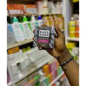 Dr Rashell Charcoal Black Soap Deep Cleansing Facial Soap Tighten