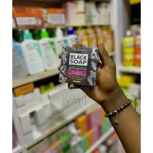Dr Rashell Charcoal Black Soap Deep Cleansing Facial Soap Tighten