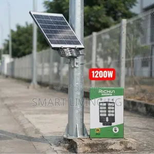 Richun 1200W Solar Street Lamp – Bright for Compounds, Roads & Parking