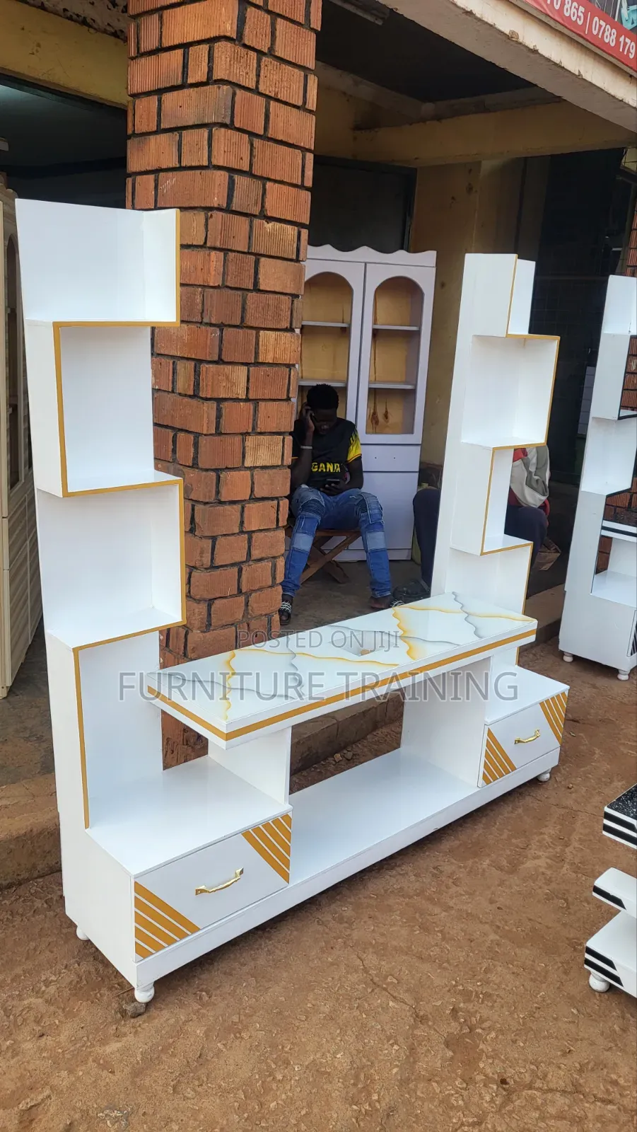 TV Table White and More Designs Available