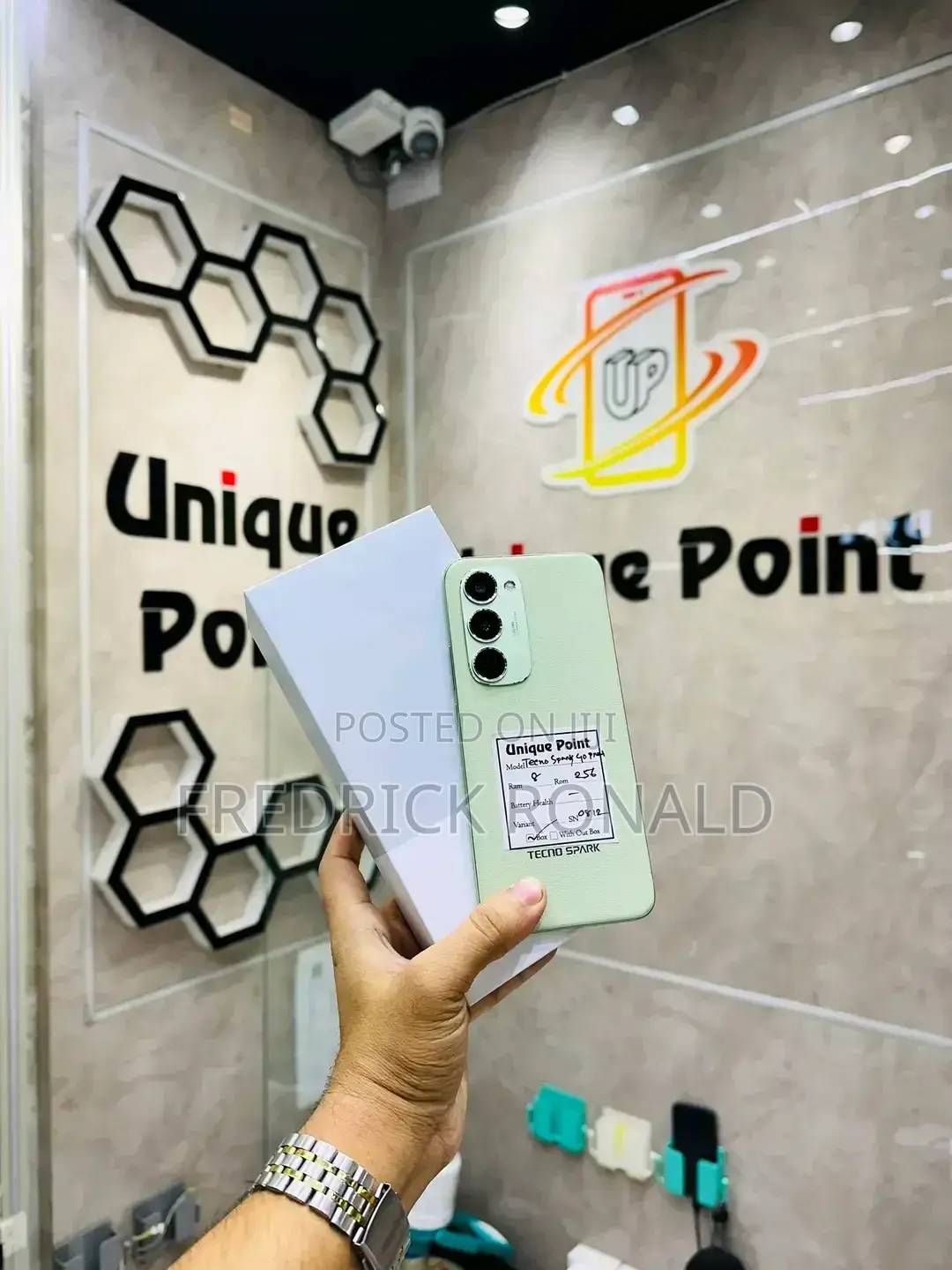 New Tecno Spark 40 Pro+ 256 GB Green