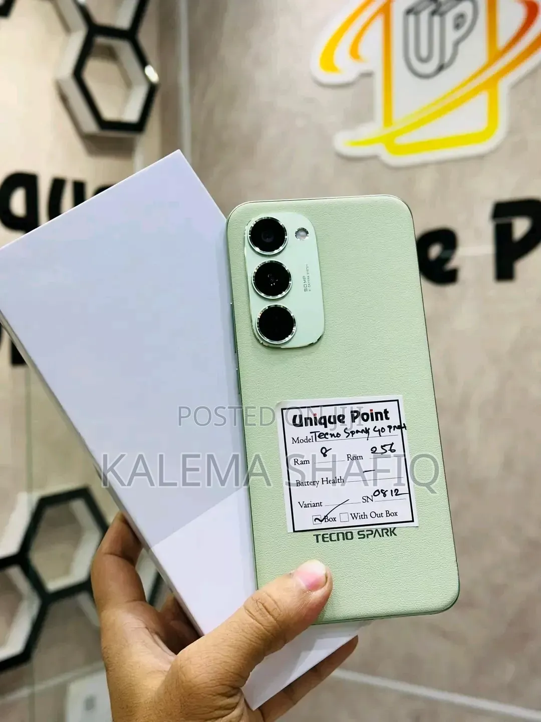 New Tecno Spark 40 Pro+ 256 GB Green