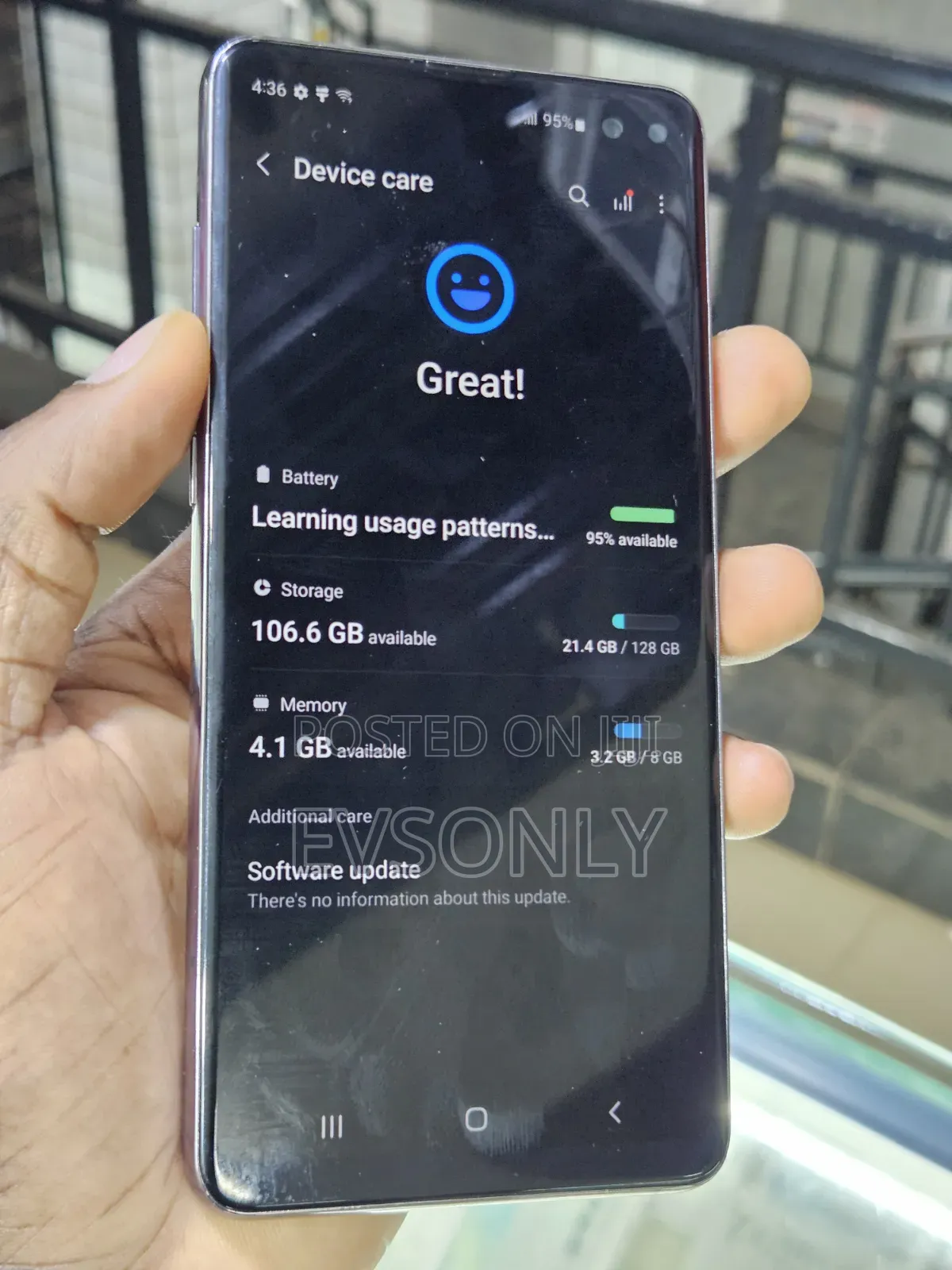 Samsung Galaxy S10 Plus 128 GB Blue