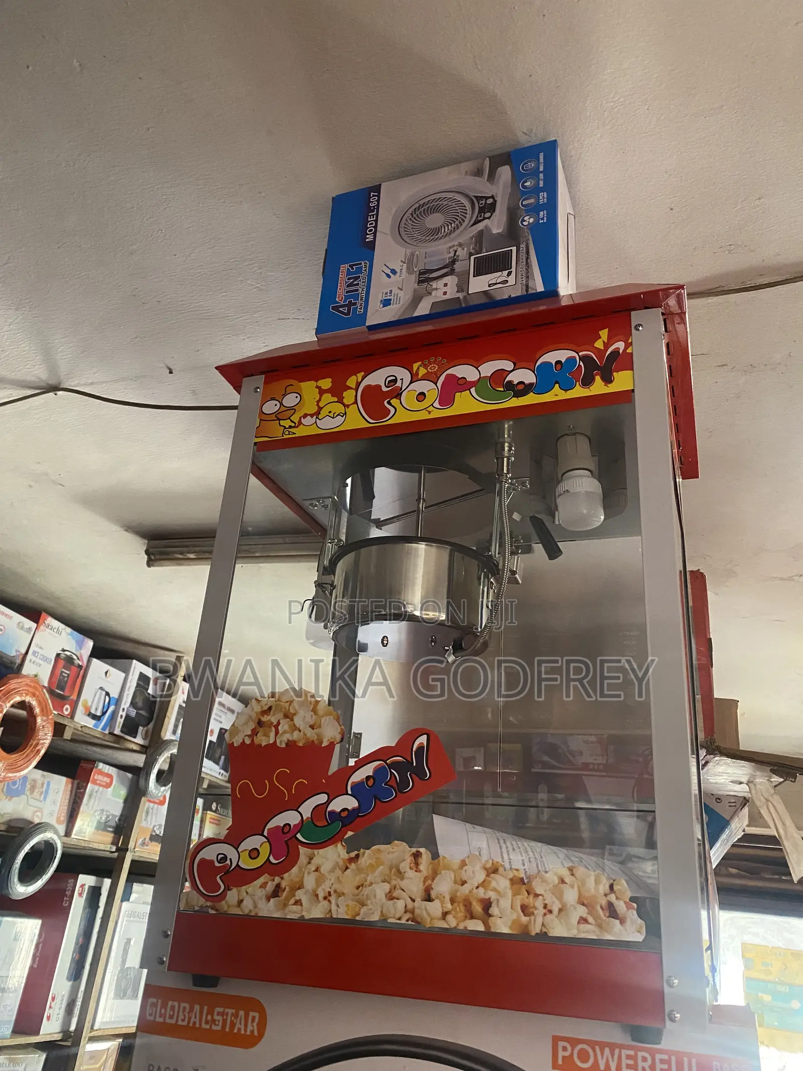 Global Star Pop Corn Making Machine