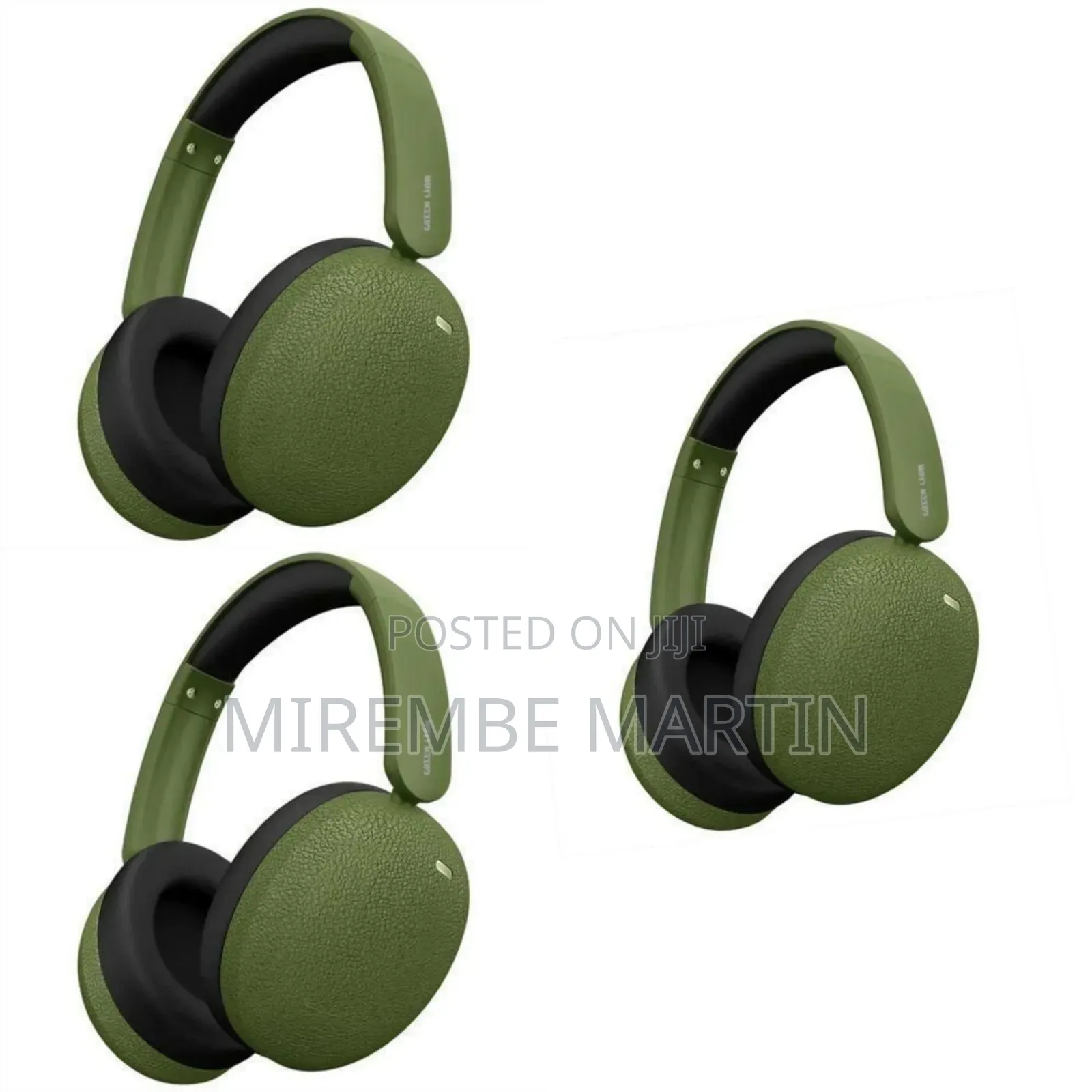 Green Lion Premium Wireless Over-Ear Headphones With Ergonomic